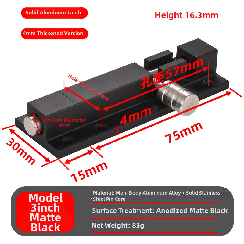 Încuietoare pentru ușă tip fluture — aliaj de aluminiu cu nucleu din oțel inoxidabil 201, stil lux ușor, pentru uși de dormitor și lemn