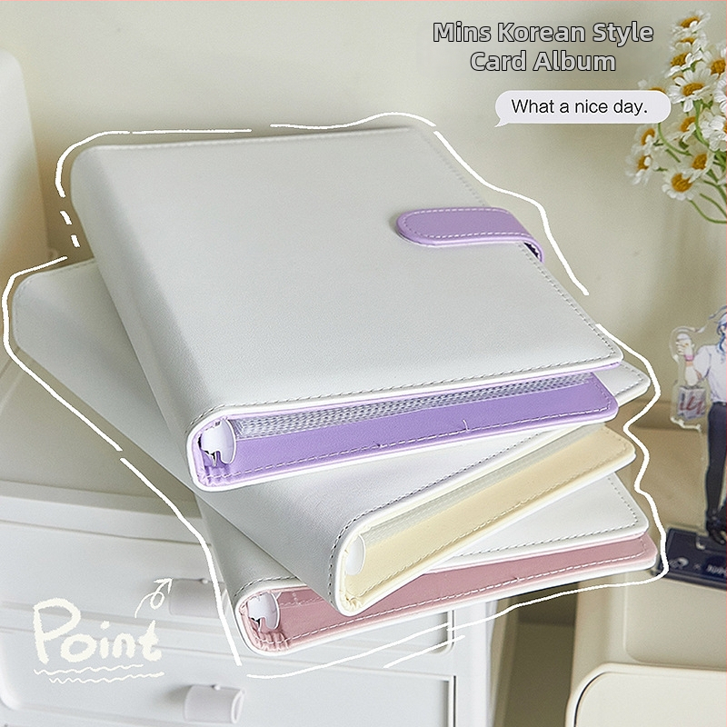 PU album na karty, PU obal, dizajn s voľnými listami, voľné viazanie, obyčajné fotoalbum, bez loga