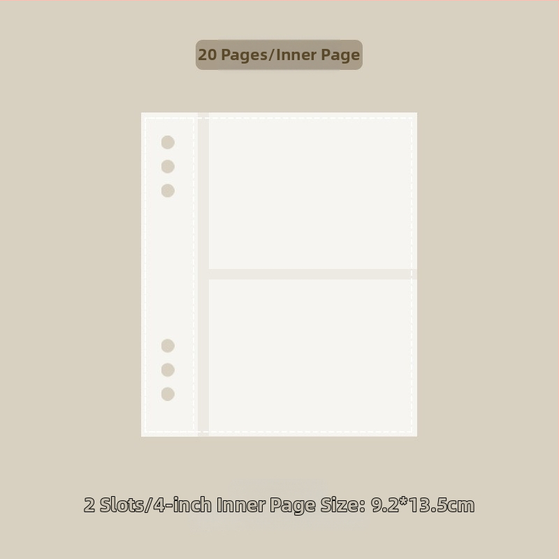 PU album na karty, PU obal, dizajn s voľnými listami, voľné viazanie, obyčajné fotoalbum, bez loga