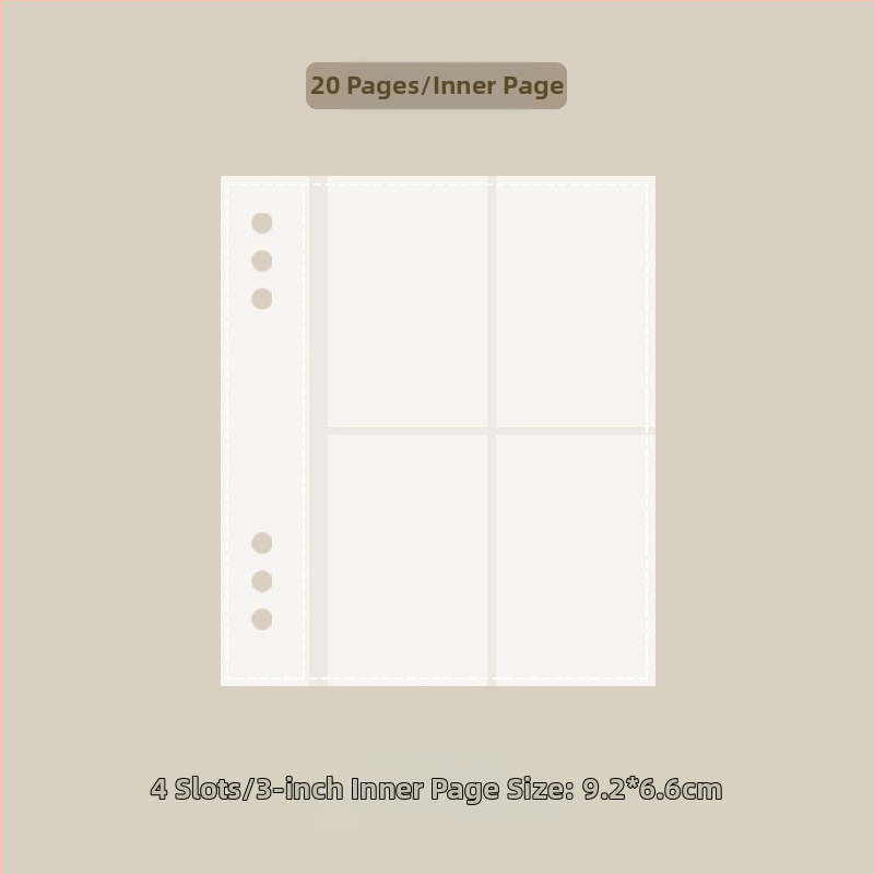 PU album na karty, PU obal, dizajn s voľnými listami, voľné viazanie, obyčajné fotoalbum, bez loga