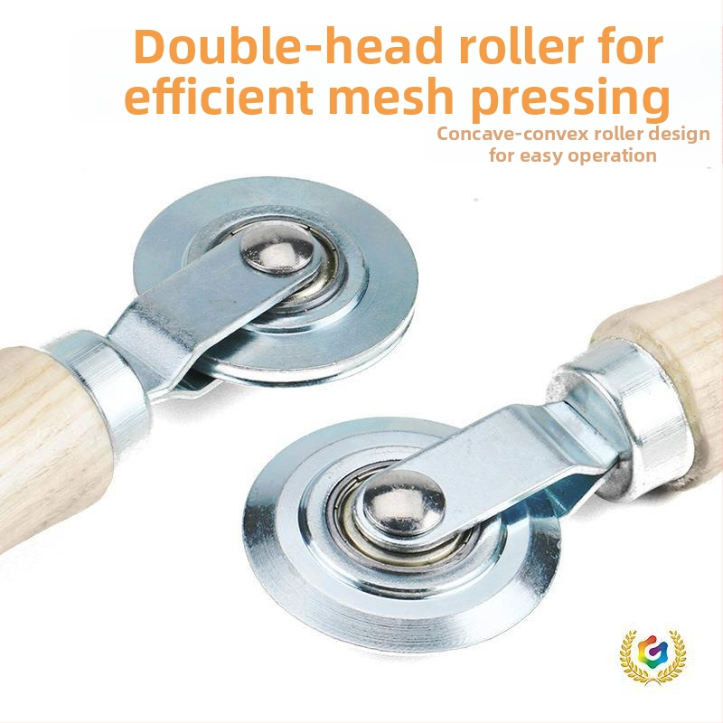 Instrument pentru înlocuirea plasei ferestrei, aliaj de aluminiu, bandă de presare, unealtă cu cârlig, bandă adezivă pentru plasă, plasă cu model diamant