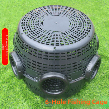 Cușcă plastică pentru creveți, 6 compartimente - Haiweinuo