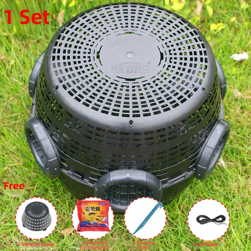 Cușcă plastică pentru creveți, 6 compartimente - Haiweinuo