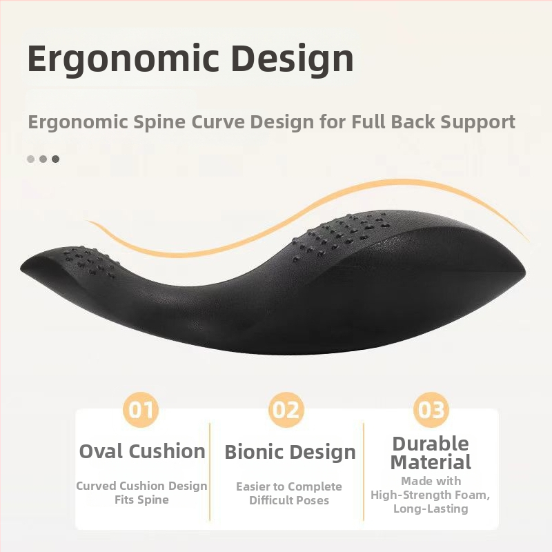 Delphin Pilates – Corector de coloană pentru spate și centru, accesorii de yoga, cod 023, pentru fitness, masaj de sănătate și sport