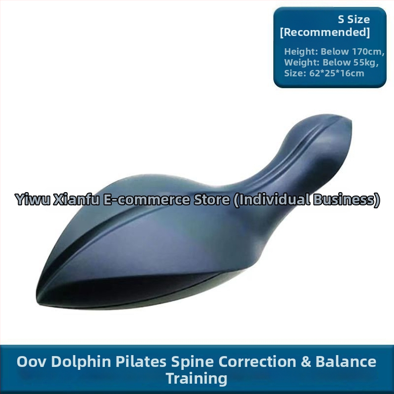 Delphin Pilates – Corector de coloană pentru spate și centru, accesorii de yoga, cod 023, pentru fitness, masaj de sănătate și sport