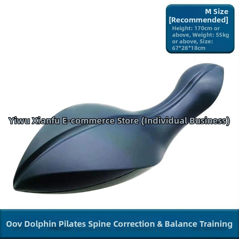Delphin Pilates – Corector de coloană pentru spate și centru, accesorii de yoga, cod 023, pentru fitness, masaj de sănătate și sport