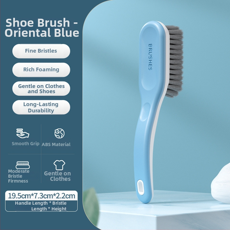 Perie pentru pantofi Pingsa — peri moi, delicate cu pantofii și hainele, impermeabilă, stil modern, 1 bucată