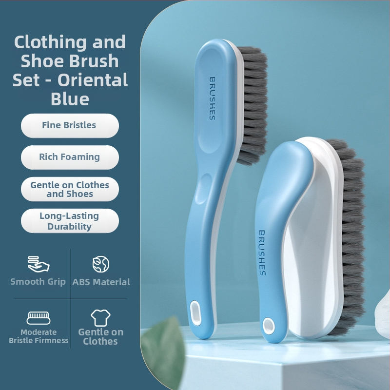 Perie pentru pantofi Pingsa — peri moi, delicate cu pantofii și hainele, impermeabilă, stil modern, 1 bucată