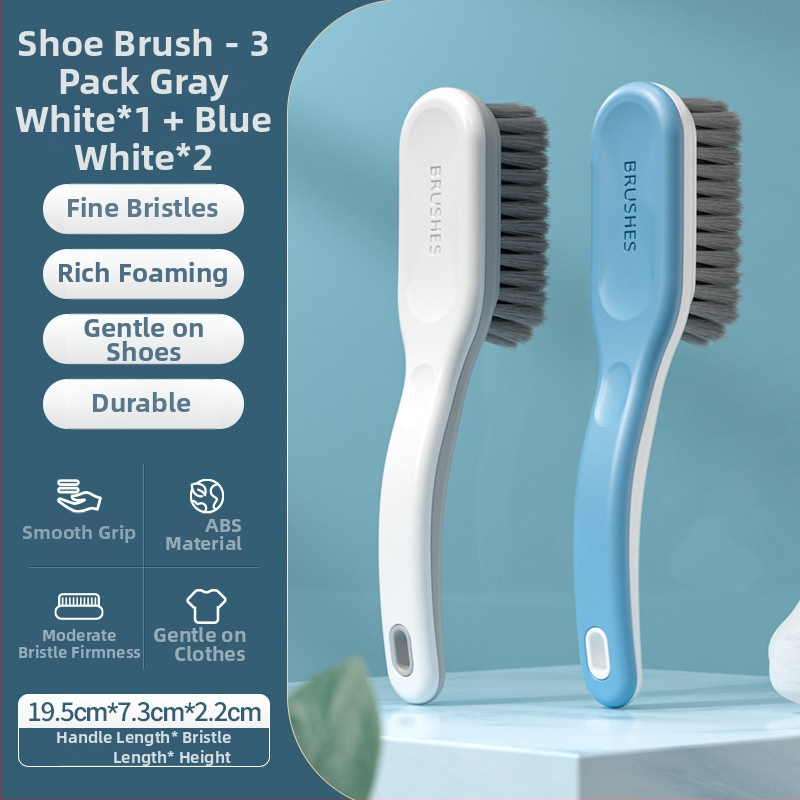 Perie pentru pantofi Pingsa — peri moi, delicate cu pantofii și hainele, impermeabilă, stil modern, 1 bucată