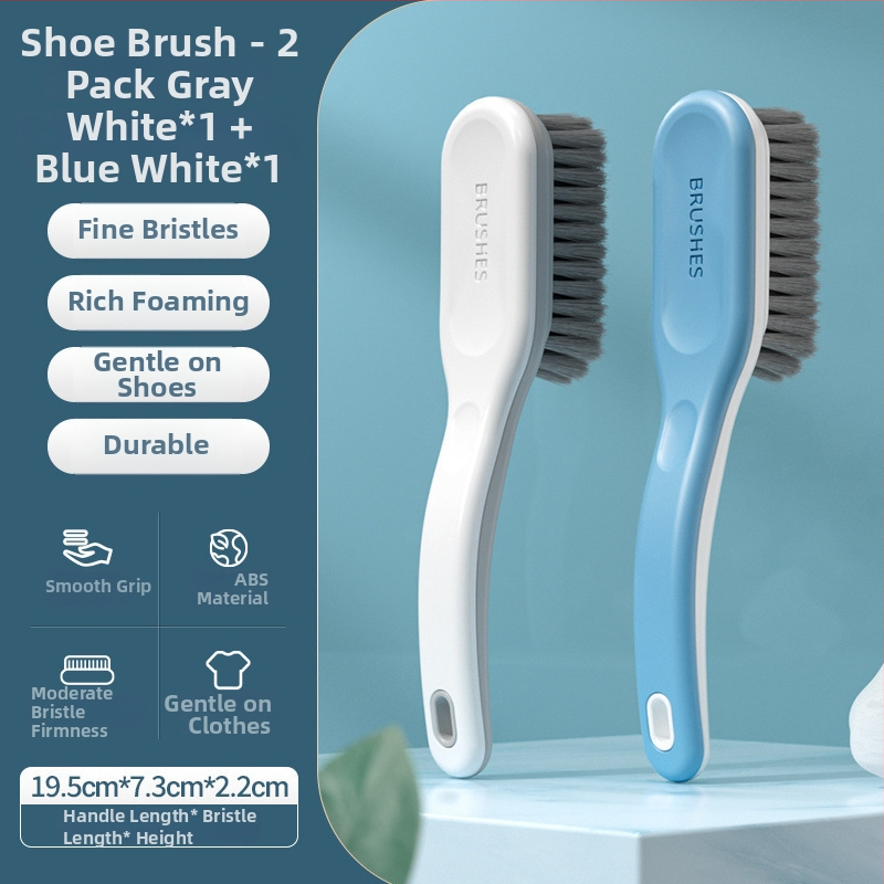 Perie pentru pantofi Pingsa — peri moi, delicate cu pantofii și hainele, impermeabilă, stil modern, 1 bucată