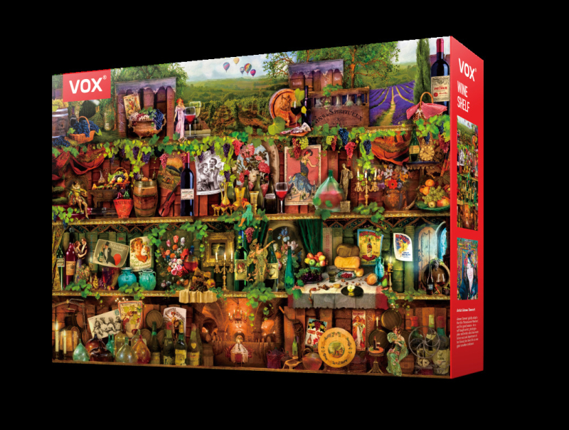 Puzle za odrasle od 2000 komada – ravni puzzle, DIY, visoka težina, terapijsko olakšanje