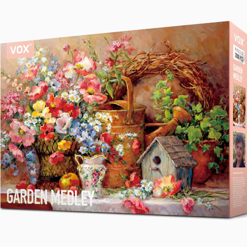 Puzle za odrasle od 2000 komada – ravni puzzle, DIY, visoka težina, terapijsko olakšanje
