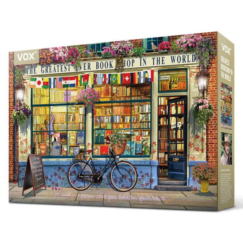 Puzle za odrasle od 2000 komada – ravni puzzle, DIY, visoka težina, terapijsko olakšanje
