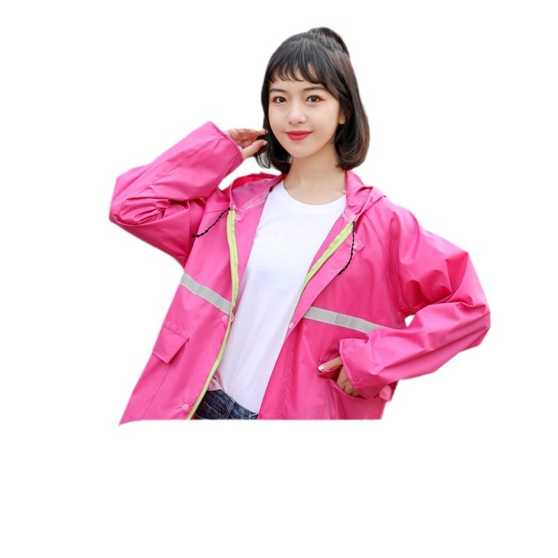 Hosszú fényvisszaverő kültéri esőponcsó motorkerékpárosok számára, vast Oxford anyag, PVC réteg, 1 személyre