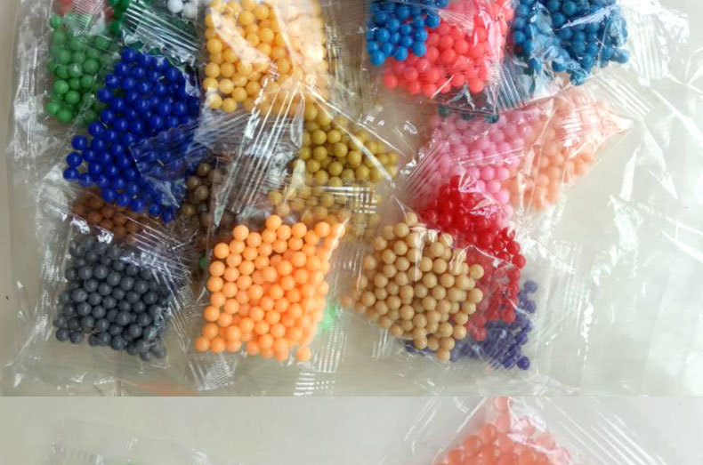 Puzzle 3D cu mărgele pentru copii, set DIY de refil mărgele PE, jucărie educațională pentru vârsta 4-6 ani