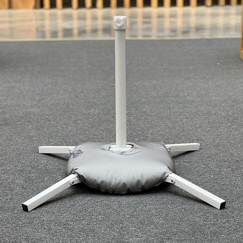 Βάση ομπρέλας με αρχιτεκτονικό σχέδιο και πλαστικό κάδο, βάση τεσσάρων γωνιών για εξωτερική χρήση, κλασικό στύλ; ύφασμα ομπρέλας: ενισχυμένο ρίζωμα + πολυαιθυλένιο, πυκνότητα 170t; βραχίονες και σωλήνας από κράμα