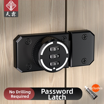 Încuietoare cu parolă pentru ușă interioară – știft cu cod octagonal, material: aliaj zinc/ Fier, finisaj: electroliză/electroforeză