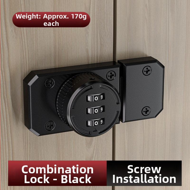 Încuietoare cu parolă pentru ușă interioară – știft cu cod octagonal, material: aliaj zinc/ Fier, finisaj: electroliză/electroforeză