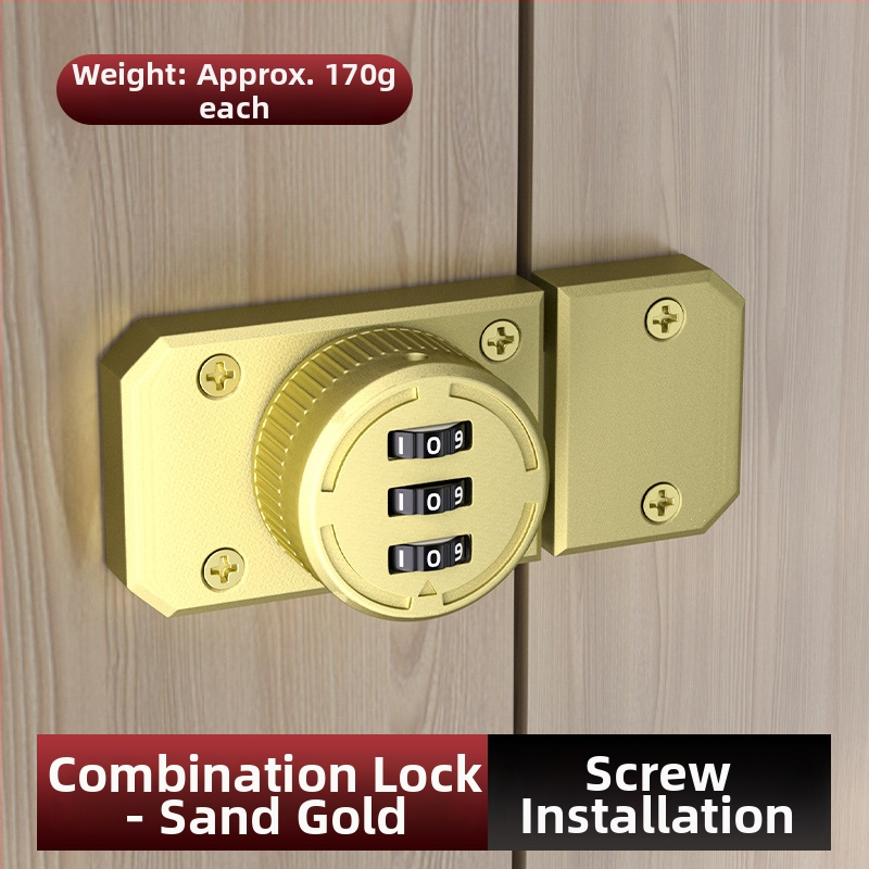 Încuietoare cu parolă pentru ușă interioară – știft cu cod octagonal, material: aliaj zinc/ Fier, finisaj: electroliză/electroforeză