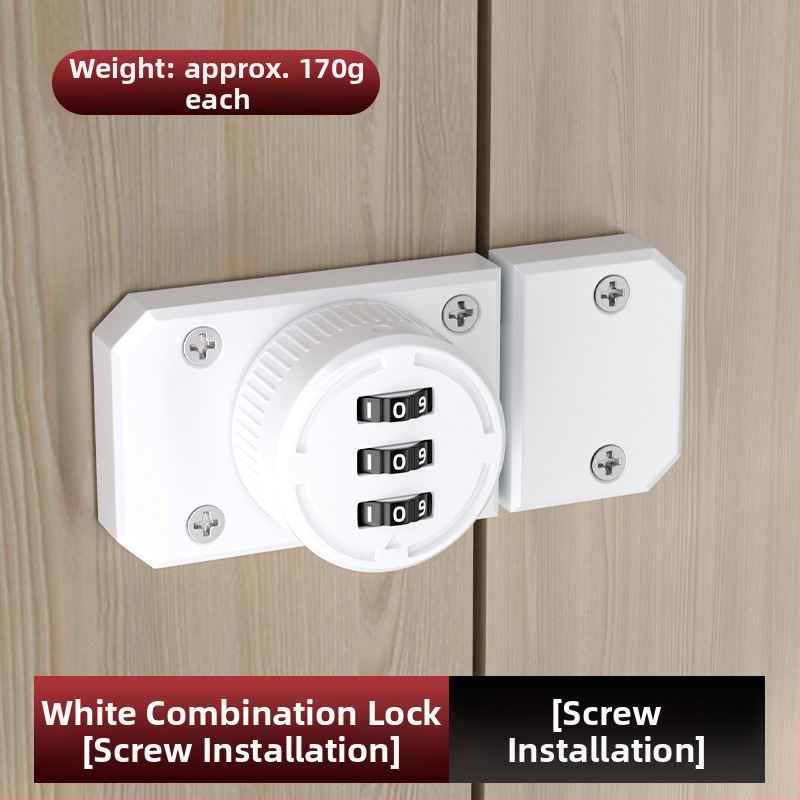 Încuietoare cu parolă pentru ușă interioară – știft cu cod octagonal, material: aliaj zinc/ Fier, finisaj: electroliză/electroforeză