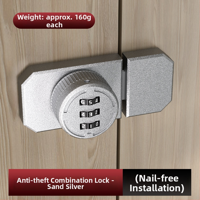 Încuietoare cu parolă pentru ușă interioară – știft cu cod octagonal, material: aliaj zinc/ Fier, finisaj: electroliză/electroforeză