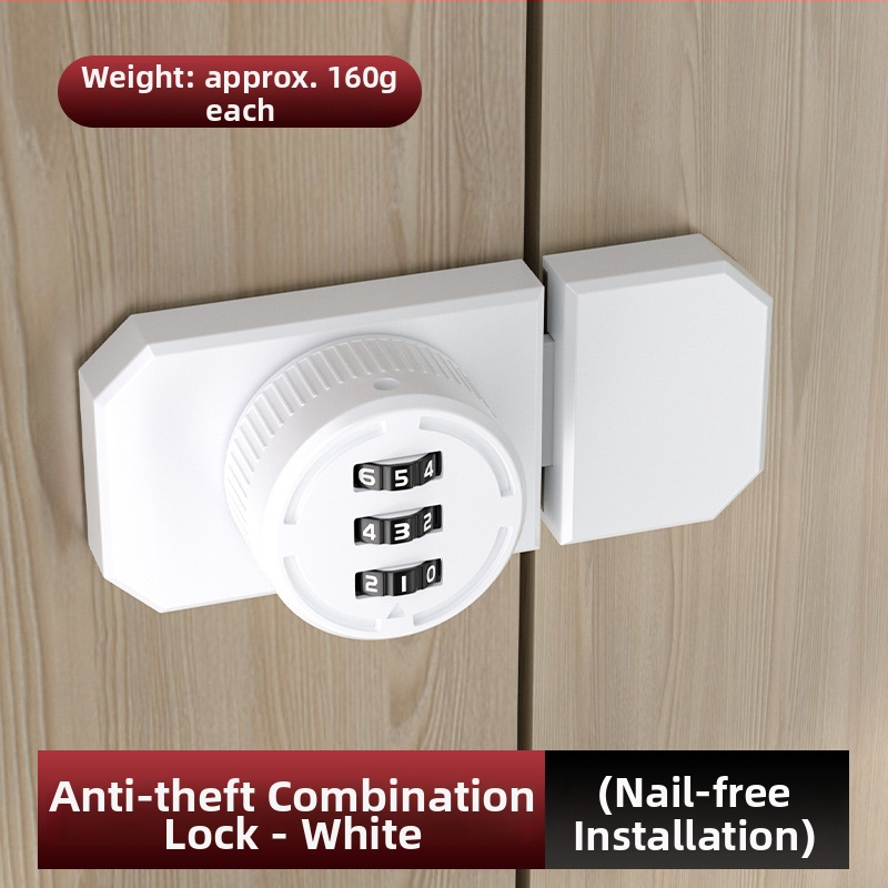 Încuietoare cu parolă pentru ușă interioară – știft cu cod octagonal, material: aliaj zinc/ Fier, finisaj: electroliză/electroforeză