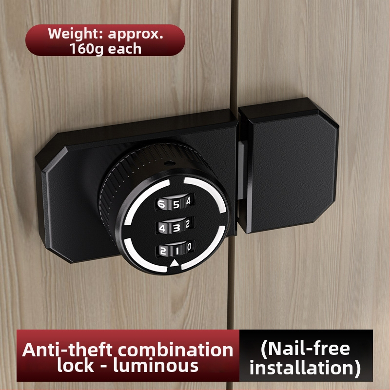 Încuietoare cu parolă pentru ușă interioară – știft cu cod octagonal, material: aliaj zinc/ Fier, finisaj: electroliză/electroforeză