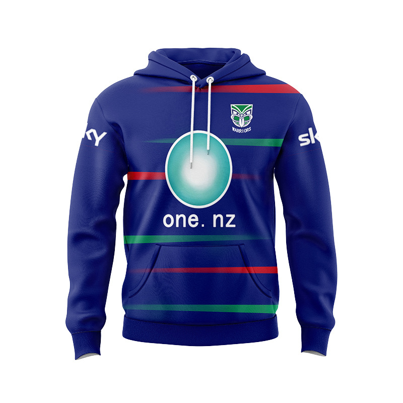 Ръгби худи пуловер за мъже, райета; външна материя: памук с 30% полиестер; подплата: полиестер 30%; зимен сезон