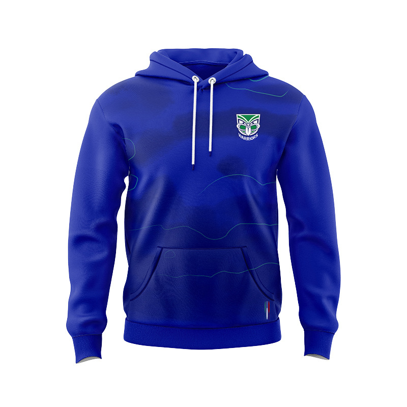 Ръгби худи пуловер за мъже, райета; външна материя: памук с 30% полиестер; подплата: полиестер 30%; зимен сезон