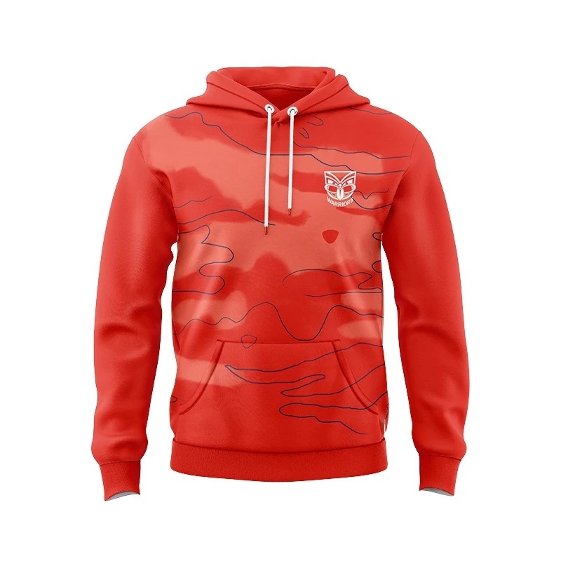 Ръгби худи пуловер за мъже, райета; външна материя: памук с 30% полиестер; подплата: полиестер 30%; зимен сезон