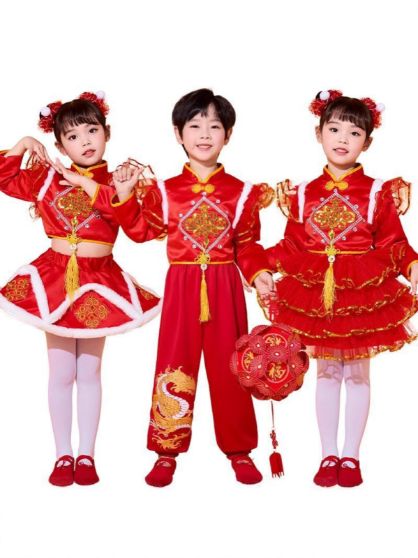 Koreai stílusú gyermek táncos ruházat, 100% pamut, lágyított anyag, előadásokhoz, 8 évesnél idősebb gyermekeknek (≥140 cm), Ősz 2023