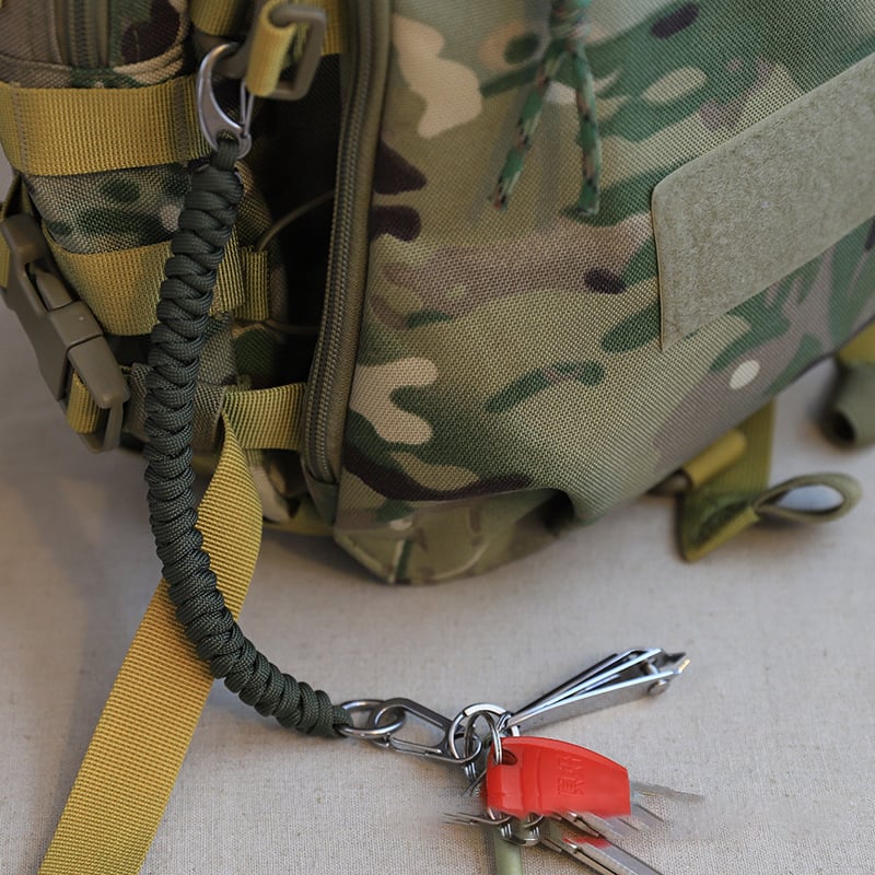 Túlélő karkötő poliészterből, kockás mintázat, lélegző, friss és édes stílus