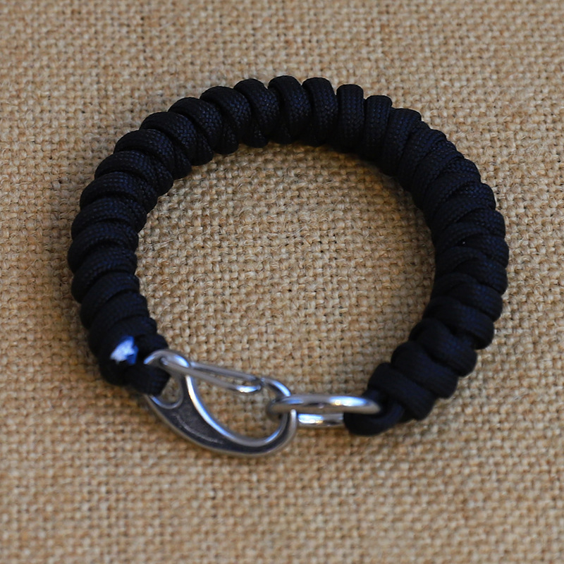 Túlélő karkötő poliészterből, kockás mintázat, lélegző, friss és édes stílus