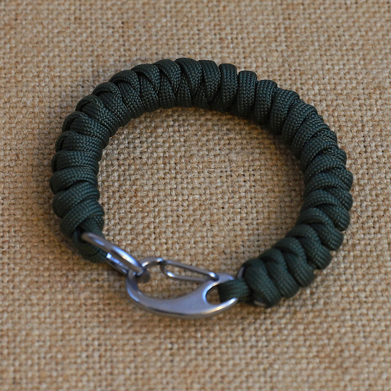 Túlélő karkötő poliészterből, kockás mintázat, lélegző, friss és édes stílus