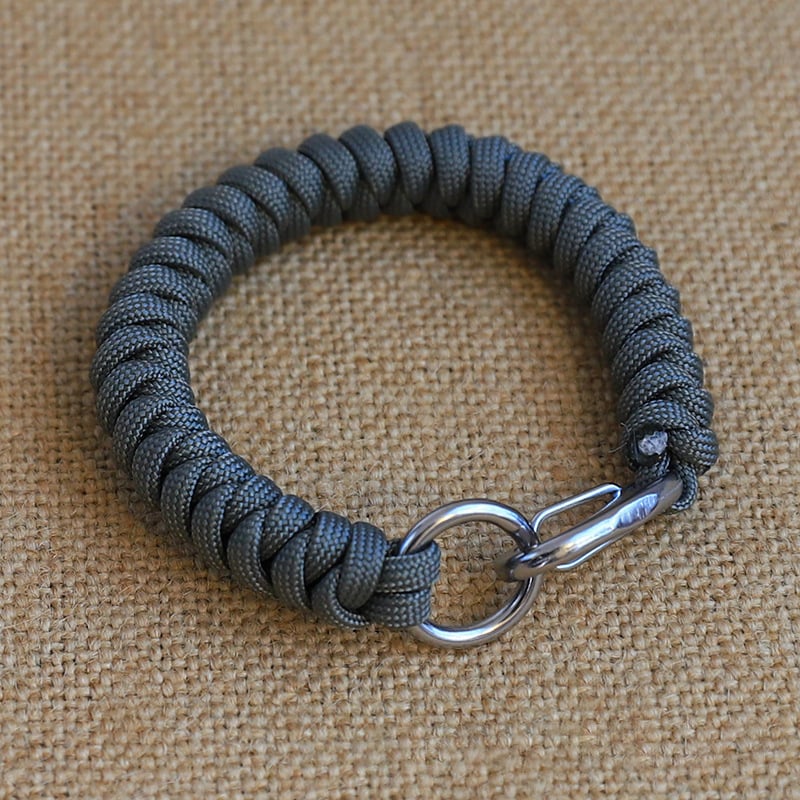 Túlélő karkötő poliészterből, kockás mintázat, lélegző, friss és édes stílus