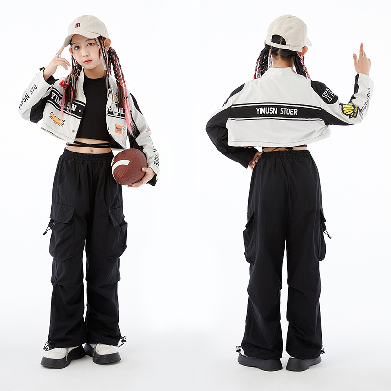 Costum de dans hip-hop pentru copii, unisex, 3-8 ani
