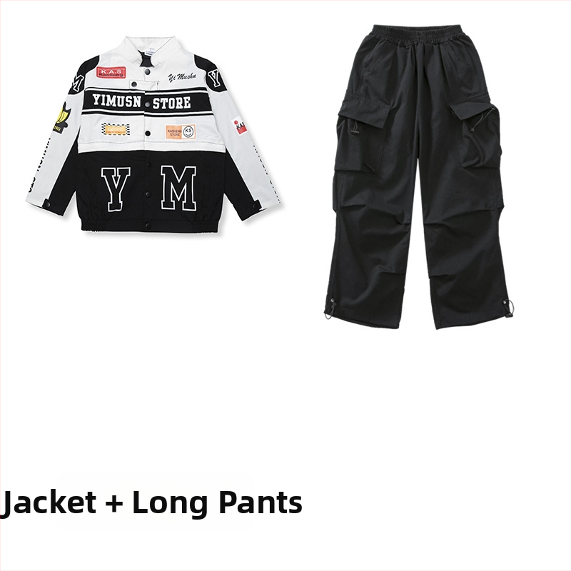 Costum de dans hip-hop pentru copii, unisex, 3-8 ani