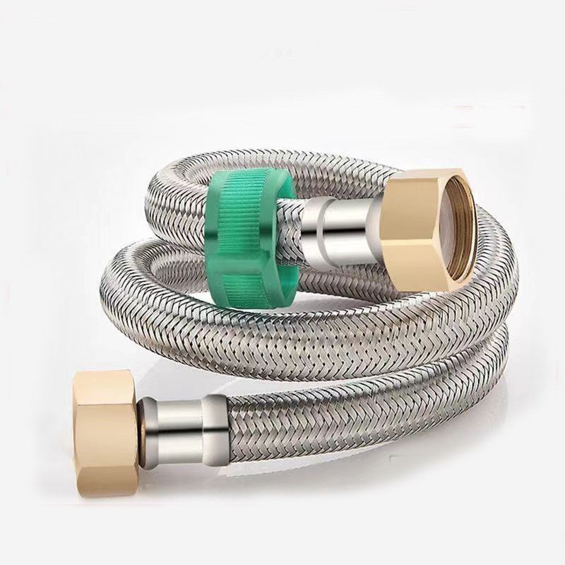 Furtun din oțel inoxidabil împletit 304 pentru conectarea boilerului și robinetului de toaletă — presiune înaltă, rezistent la explozie