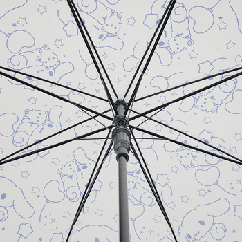 Παιδική ομπρέλα με μακριά λαβή, αυτόματο άνοιγμα, 8 βέργες, ατσάλινος σωλήνας, πλαστικό κάλυμμα 190T