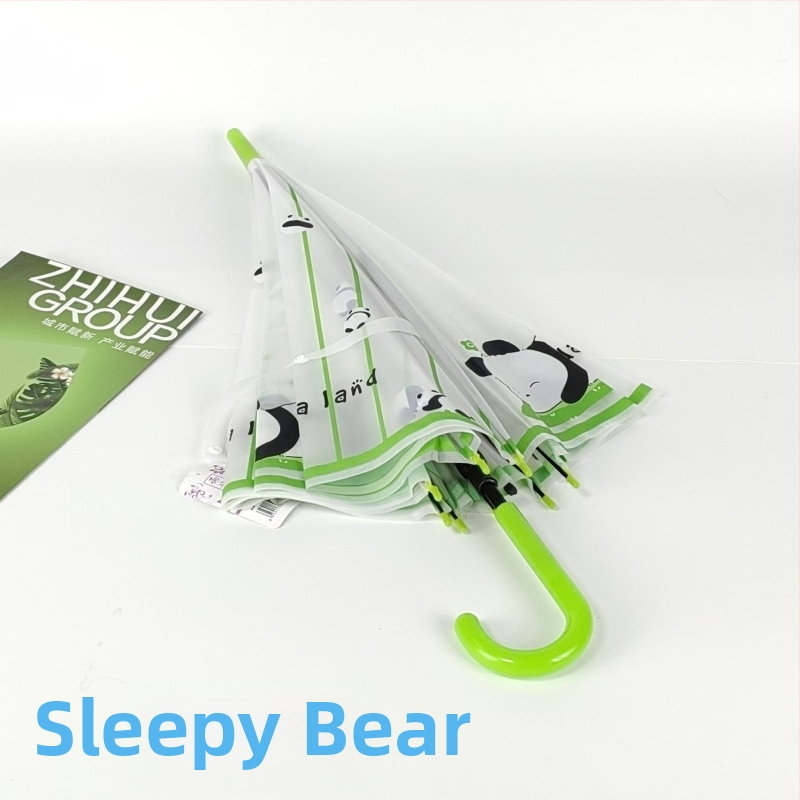 Παιδική ομπρέλα με μακριά λαβή, αυτόματο άνοιγμα, 8 βέργες, ατσάλινος σωλήνας, πλαστικό κάλυμμα 190T