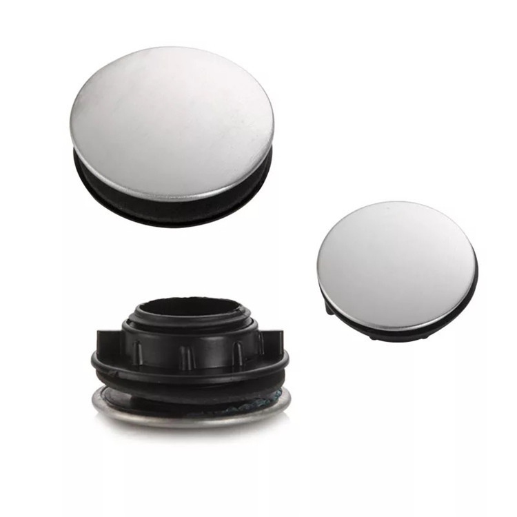 Capac decorativ pentru gaura robinetului chiuvetei, din oțel inoxidabil și PP, stil chinez modern