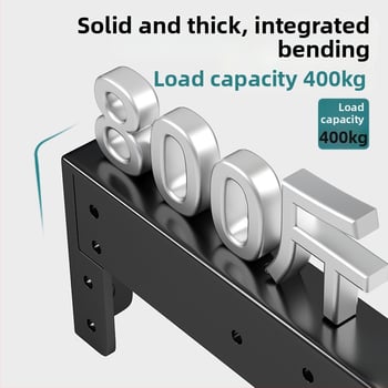 Κρεμαστός φορέας φόρτωσης τοίχου με τριγωνική στήριξη – κατάλληλος για ντουλάπες τηλεόρασης, γραφεία και ράφια (χάλυβας κρύας έλασης, μοντέρνος μινιμαλισμός, ενιαίας κατασκευής)