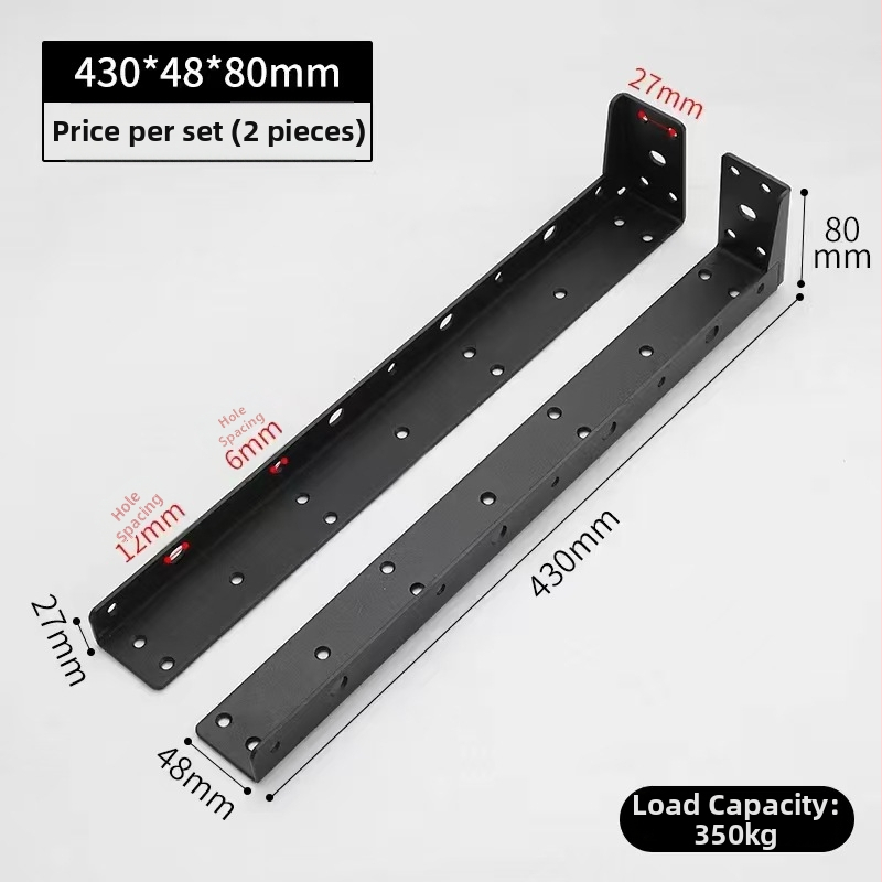 Κρεμαστός φορέας φόρτωσης τοίχου με τριγωνική στήριξη – κατάλληλος για ντουλάπες τηλεόρασης, γραφεία και ράφια (χάλυβας κρύας έλασης, μοντέρνος μινιμαλισμός, ενιαίας κατασκευής)