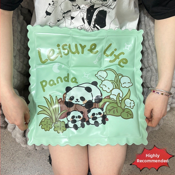 Saltea cu gel pentru răcire – pentru casă, canapea, animale de companie și cămine; Material PVC, umplere cu apă, stil inimă drăguț, personalizabil