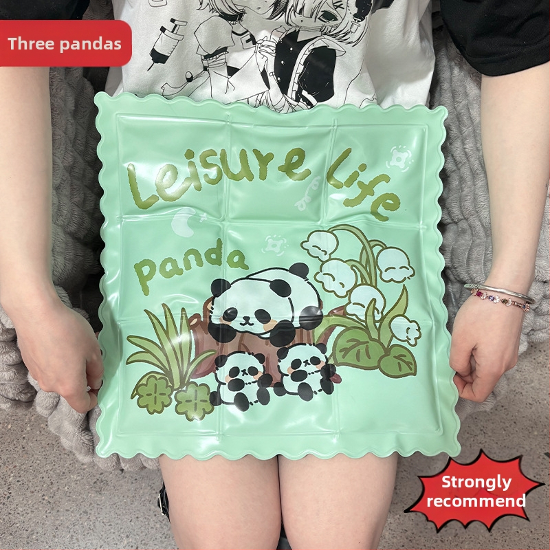 Saltea cu gel pentru răcire – pentru casă, canapea, animale de companie și cămine; Material PVC, umplere cu apă, stil inimă drăguț, personalizabil