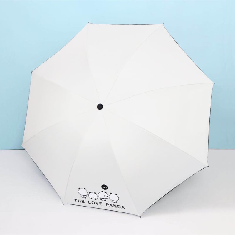 Dječji sklopivi kišobran za sunce i kišu s logom, 8 rebara željezni okvir, materijal tkanine 190T Impact Cloth, ručno otvaranje i zatvaranje, tiskanje loga