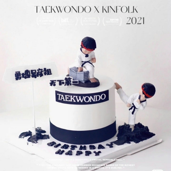 Φιγούρα Ταεκβοντό από ρητίνη – Μοντέρνο καλλιτεχνικό στυλ, ταξιδιωτικό σουβενίρ για φίλους, αναμνητικό βραβείο