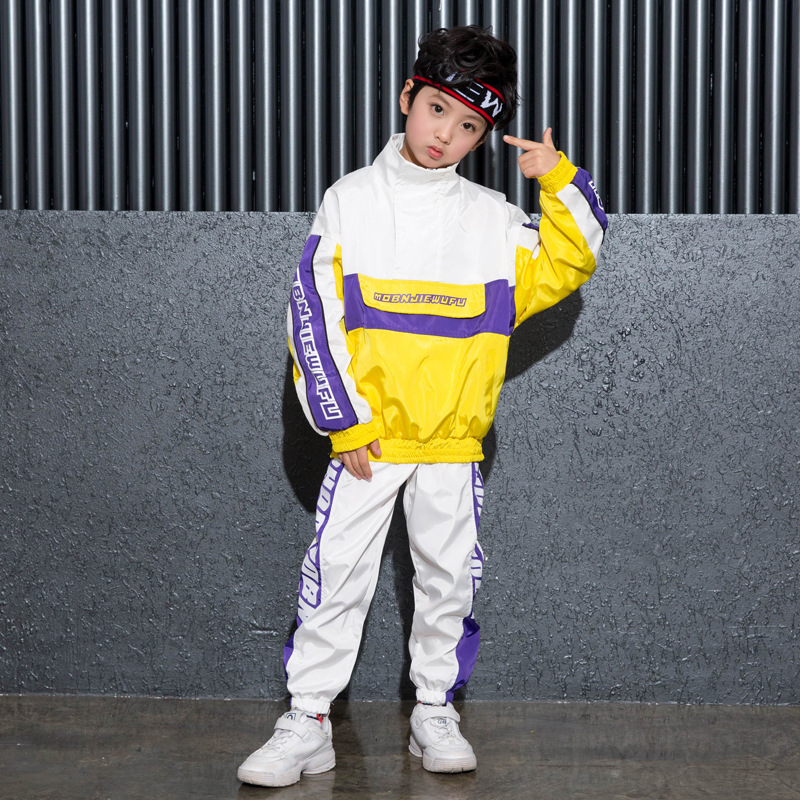 Set de dans pentru copii pentru reprezentații hip-hop și jazz, unisex, pentru antrenament, 80% fibră acrilică