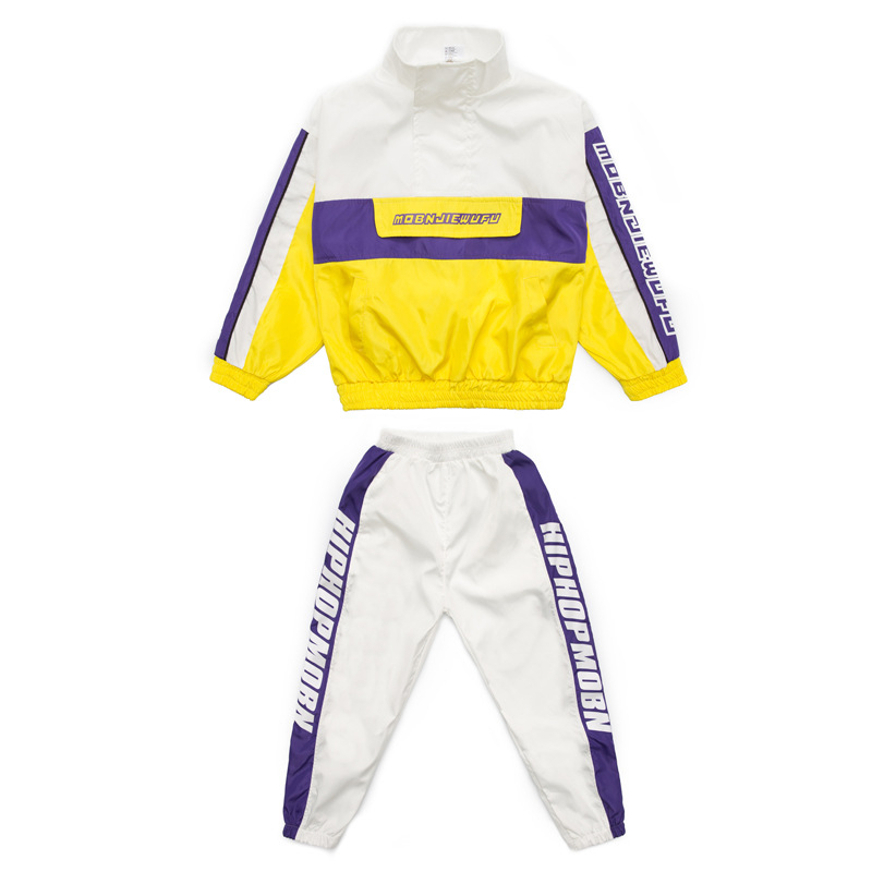 Set de dans pentru copii pentru reprezentații hip-hop și jazz, unisex, pentru antrenament, 80% fibră acrilică