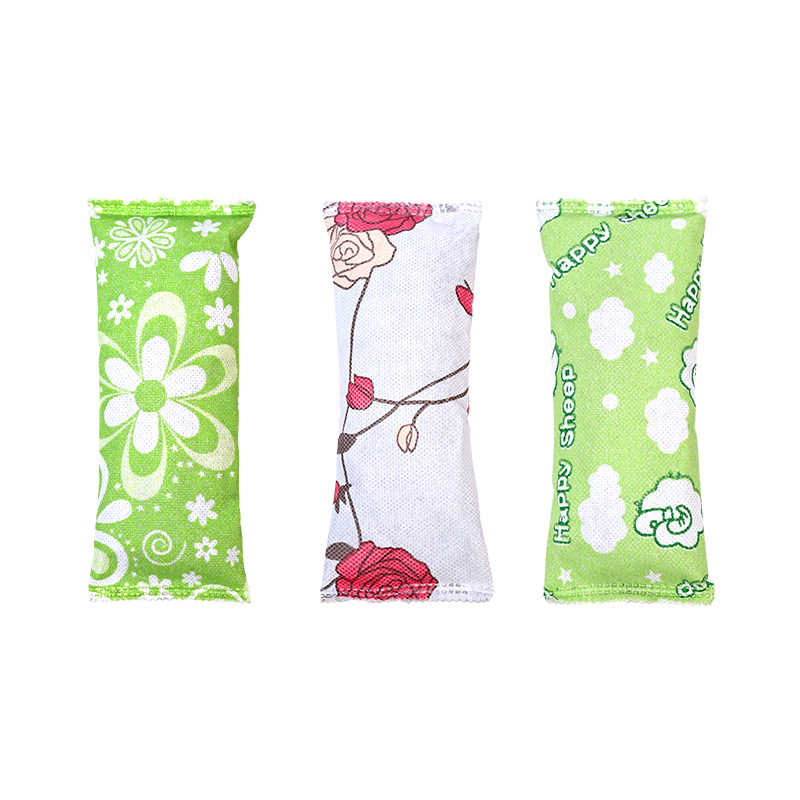 Σακουλάκι αποσμητικού για παπούτσια με μπαμπού άνθρακα - 75 g, μη υφαντό ύφασμα, ενεργός άνθρακας, χωρίς άρωμα, για παπούτσια